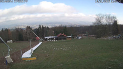 Spodní část sjezdovky