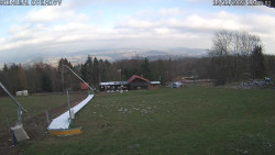 Spodní část sjezdovky