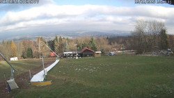 Spodní část sjezdovky