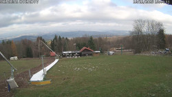 Spodní část sjezdovky