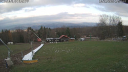 Spodní část sjezdovky