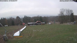 Spodní část sjezdovky