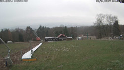 Spodní část sjezdovky