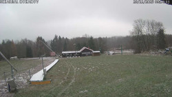 Spodní část sjezdovky