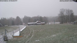 Spodní část sjezdovky