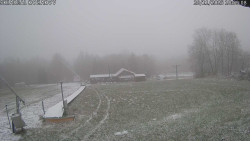 Spodní část sjezdovky