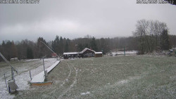 Spodní část sjezdovky