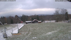 Spodní část sjezdovky