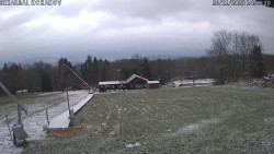 Spodní část sjezdovky