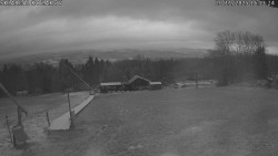 Spodní část sjezdovky