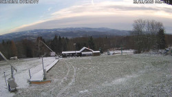 Spodní část sjezdovky