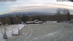 Spodní část sjezdovky