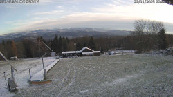 Spodní část sjezdovky