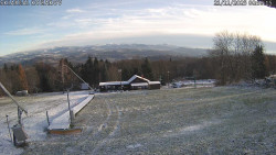 Spodní část sjezdovky