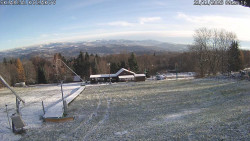 Spodní část sjezdovky