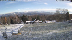 Spodní část sjezdovky