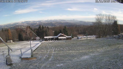 Spodní část sjezdovky