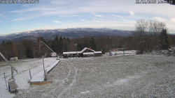 Spodní část sjezdovky