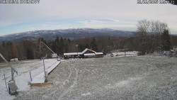 Spodní část sjezdovky