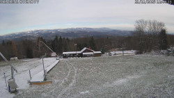 Spodní část sjezdovky