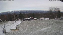 Spodní část sjezdovky