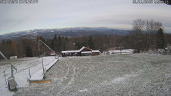 Spodní část sjezdovky