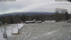 Spodní část sjezdovky