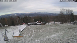 Spodní část sjezdovky