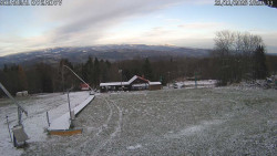 Spodní část sjezdovky