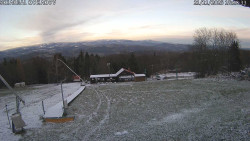 Spodní část sjezdovky