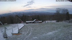 Spodní část sjezdovky