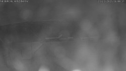 Spodní část sjezdovky