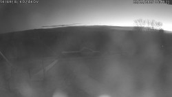 Spodní část sjezdovky