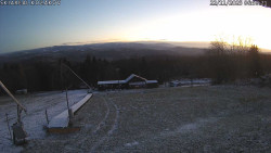 Spodní část sjezdovky