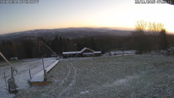 Spodní část sjezdovky