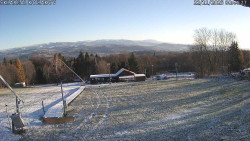 Spodní část sjezdovky