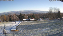 Spodní část sjezdovky