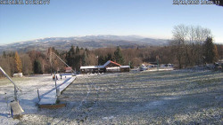 Spodní část sjezdovky