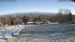 Spodní část sjezdovky