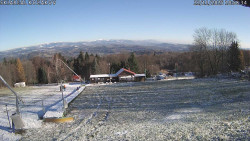 Spodní část sjezdovky