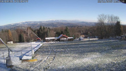 Spodní část sjezdovky