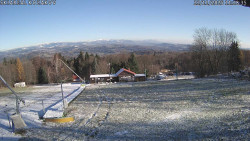 Spodní část sjezdovky