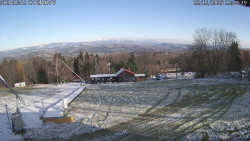 Spodní část sjezdovky