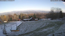 Spodní část sjezdovky