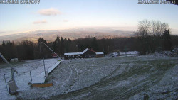 Spodní část sjezdovky