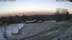 Spodní část sjezdovky