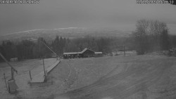 Spodní část sjezdovky