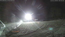 Spodní část sjezdovky