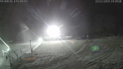 Spodní část sjezdovky