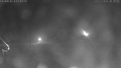 Spodní část sjezdovky